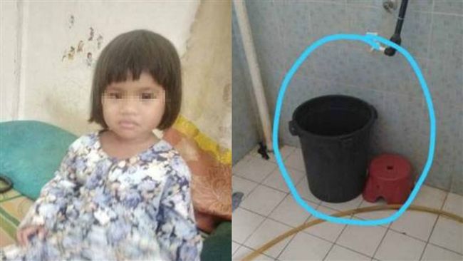 3歲女童浴室玩水　頭倒栽水桶中溺斃