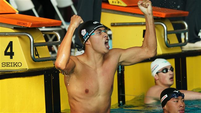 全大運／游泳池畔創3項締造全國新猷