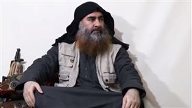 消失5年首度現身　IS領袖影片曝光（圖／翻攝自YouTube）
