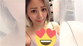 正妹,爆怨公社,事業線,胸照。翻攝自爆怨公社