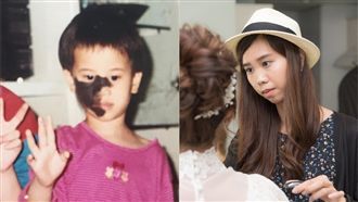 出生時臉一半是黑的　她成超正彩妝師