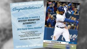 ▲小葛雷諾菜鳥球員卡首日銷售破紀錄。（圖／翻攝自Bowman Baseball推特）