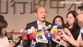 0430韓國瑜市政會議後聯訪,記者林昱孜攝影