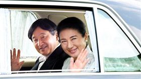 明仁天皇、德仁皇太子、雅子妃。(圖/翻攝自推特)