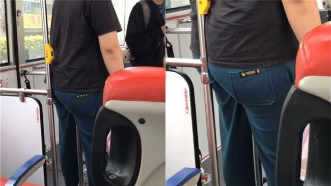 噁男搭公車！坐把手「狂ㄌㄨˋ肛門」