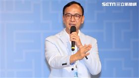 馬英九辦經濟圓桌論壇，郭台銘，朱立倫，周錫瑋，馬英九，陳鳳馨，賴士葆，許毓仁（圖／記者林士傑攝影）