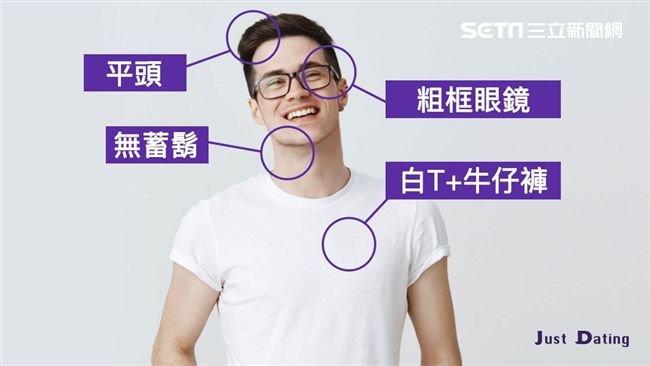 誰最愛約？他們穿白T掩飾騷動下半身