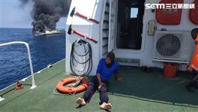 東噢,宜蘭,火燒船,船員,漁工,印尼,翻攝臉書海巡署艦隊分署