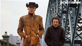 台北電影節「經典重現」，強沃特（左）與達斯汀霍夫曼（右）主演的奧斯卡最佳影片《午夜牛郎》曾在台被禁演近20年之久。（圖／台北電影節提供）