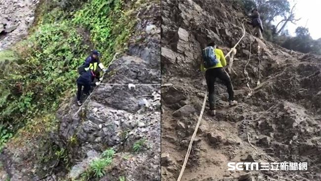 翁失聯2年變白骨　警消背祂下山找兒
