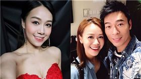 黃心穎，許志安。（圖／微博、IG）