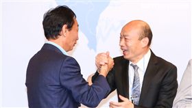 前總統馬英九舉辦經濟圓桌論壇,韓國瑜,朱立倫,周錫瑋,陳文茜,馬英九,（圖／記者林士傑攝影）