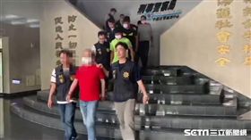 白狼愛將竹聯幫地虎堂堂主被逮／翻攝畫面