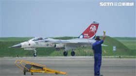 空軍第四二七戰術戰鬥機聯隊IDF型戰機接機25周年活動 圖／記者林敬旻攝