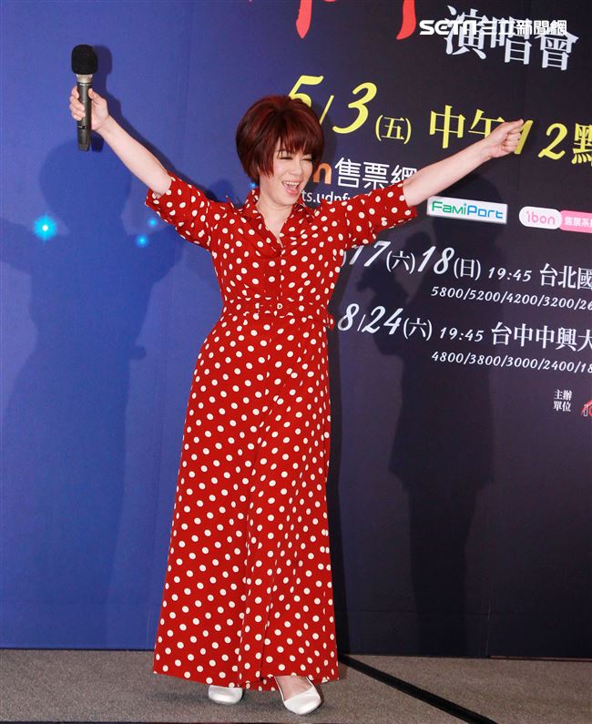 蔡琴2019「好新琴」演唱會。（記者邱榮吉/攝影）