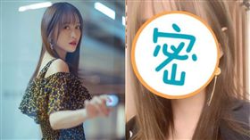 陳喬恩，被網友認為變成網紅臉。（圖／微博）