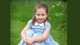 夏綠蒂公主過4歲生日（圖／翻攝自/KensingtonRoyal Twitter）