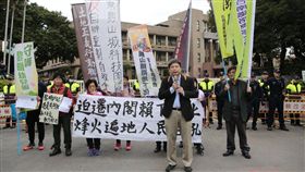 徐世榮抗議南鐵案