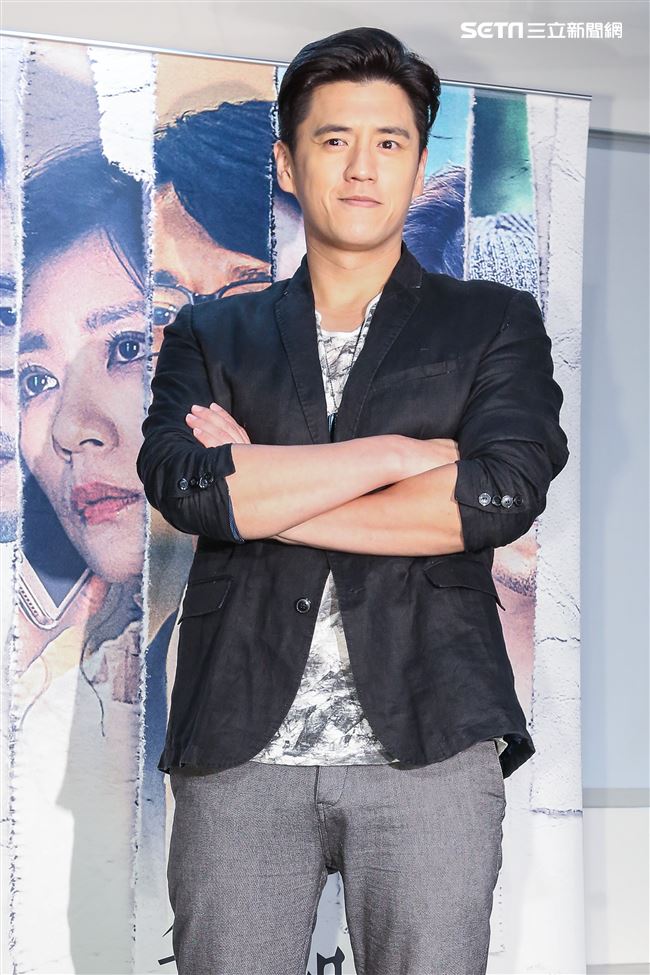 《我們與惡的距離》於劇中飾演腹黑型男阿布。（記者林士傑/攝影）