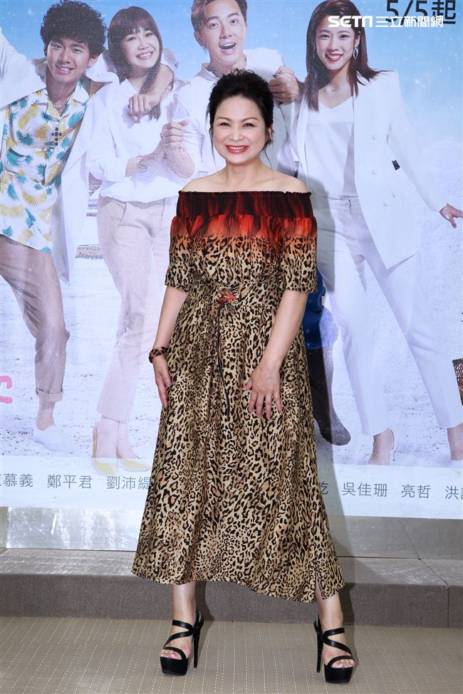 週日偶像劇「月村歡迎你」演員楊貴媚。（記者邱榮吉/攝影）