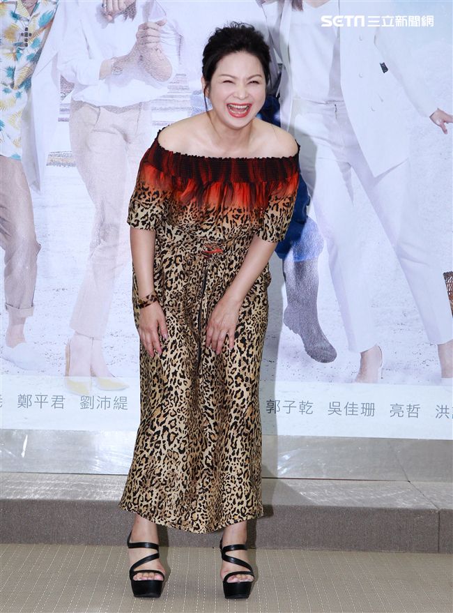 週日偶像劇「月村歡迎你」演員楊貴媚。（記者邱榮吉/攝影）