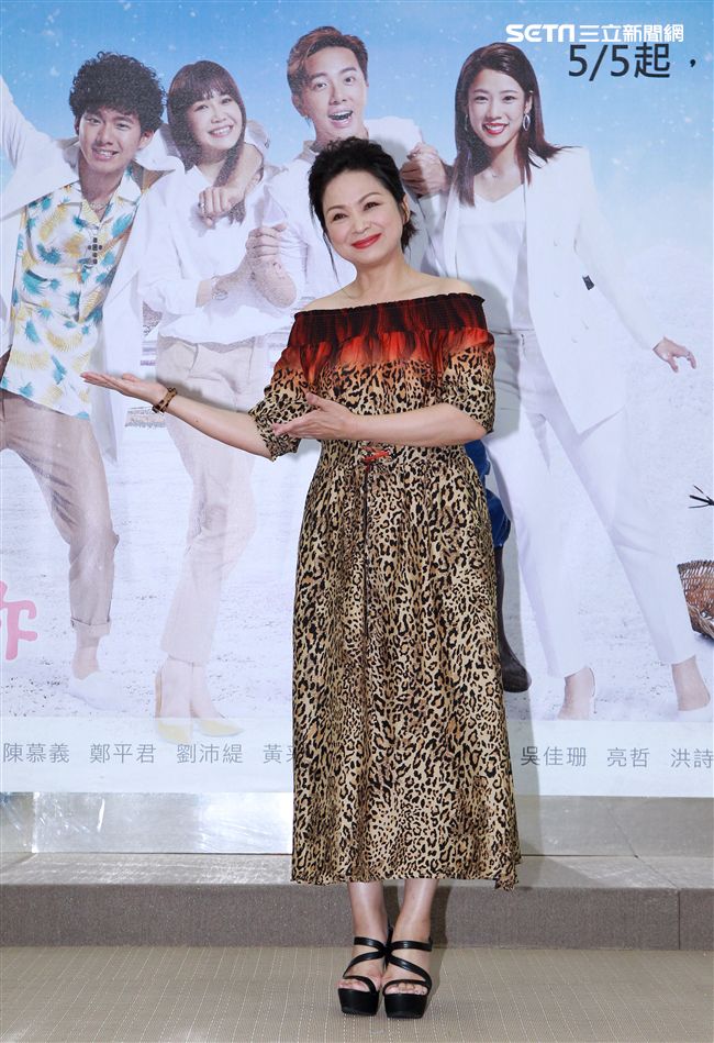 週日偶像劇「月村歡迎你」演員楊貴媚。（記者邱榮吉/攝影）