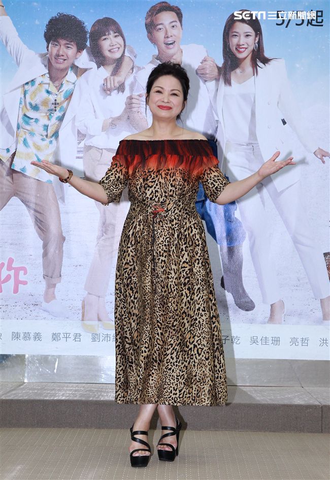 週日偶像劇「月村歡迎你」演員楊貴媚。（記者邱榮吉/攝影）