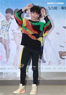 週日偶像劇「月村歡迎你」演員吳念軒。（記者邱榮吉/攝影）