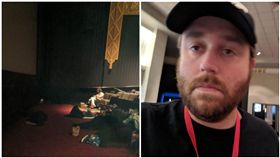 一張票連看22部漫威！59小時後...「屍橫遍野」他吐了（圖／翻攝自推特BVHooker）