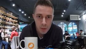 法國youtuber馮韋元。(圖/翻攝自馮韋元Francois Devatine youtube)