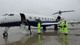 郭台銘私人專機曝光