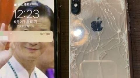 手機螢幕放妙禪沒破　網：自帶保護殼