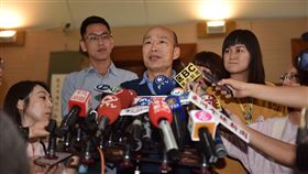 ▲韓國瑜反駁經濟論壇論述空洞，自認著重高雄發展項目（圖／高雄市政府提供）