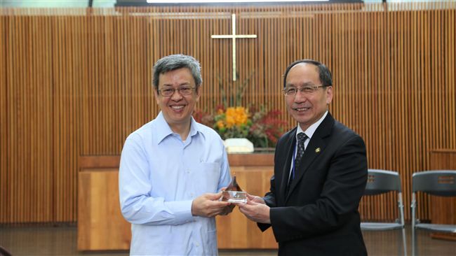 副總統東海大學演講　勉勵找自我特色