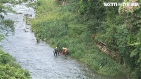 新北市，三峽，成福橋，竹崙溪，戲水，受困