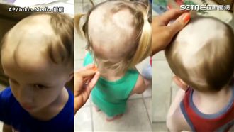 萌娃大顯身手　妹妹懵：媽我變男孩了