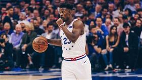 NBA／好友母罹乳癌　巴特勒這樣做
NBA,季後賽,費城七六人,Jimmy Butler,乳癌防治
翻攝自推特