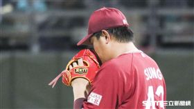 樂天金鷲台灣投手宋家豪。（圖／記者林士傑攝影）