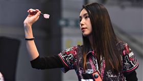 ▲香港職業女鏢手梁雨恩近來表現亮眼。（圖／大會提供）