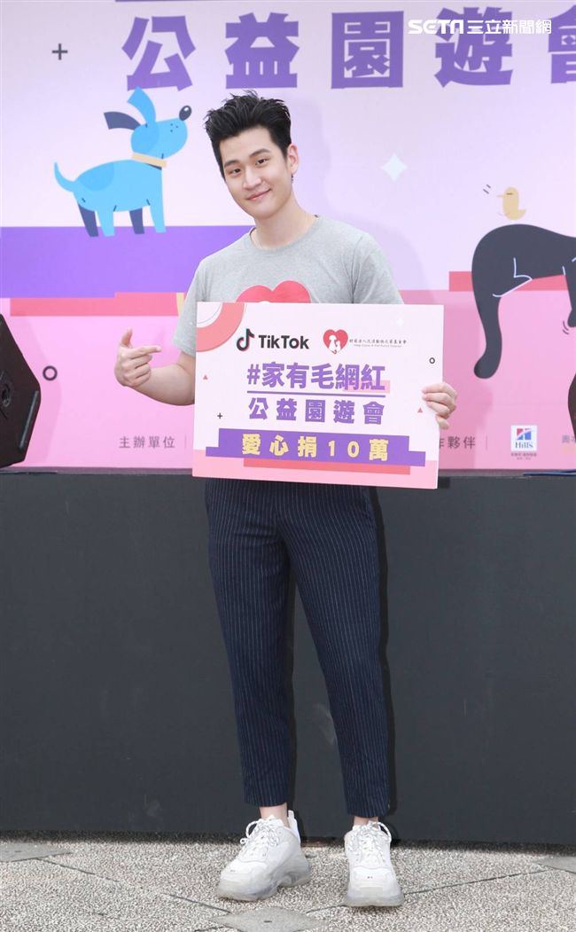 周興哲擔任公益大使。（圖／記者邱榮吉攝影）