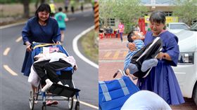  陳嘉齡,單親媽媽,路跑,馬拉松,重度腦性麻痺,母愛