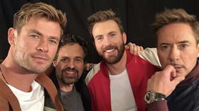 圖／翻攝自IG,復仇者4,美國隊長,鋼鐵人,雷神索爾