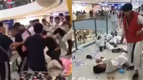百貨公司群毆！武館員工大戰跆拳道...下秒黑帶高手「被團滅」
(圖/翻攝自微博)
