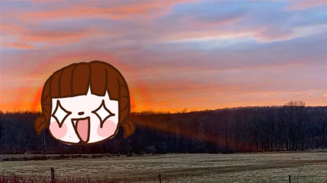 神秘夕陽曝光！連氣象專家也無法解釋