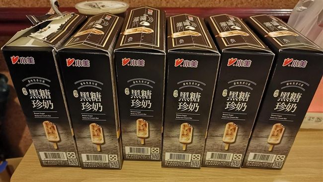 黑糖珍奶雪糕爆紅！他嗑一根狂掃5盒