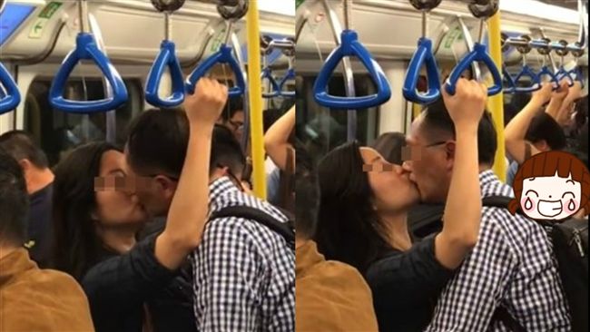 男女地鐵濕吻！女乘客崩潰露…笑翻網