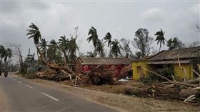 熱帶氣旋法尼（Fani）重創印度東部
圖翻攝自Special Relief Commissioner, Odisha臉書