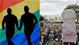 同性戀,汶萊,鞭刑（合成圖／pixabay、翻攝自推特）