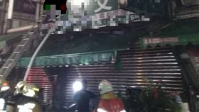 老書局火警1死3傷 高市消：無延誤救災（圖／中央社）