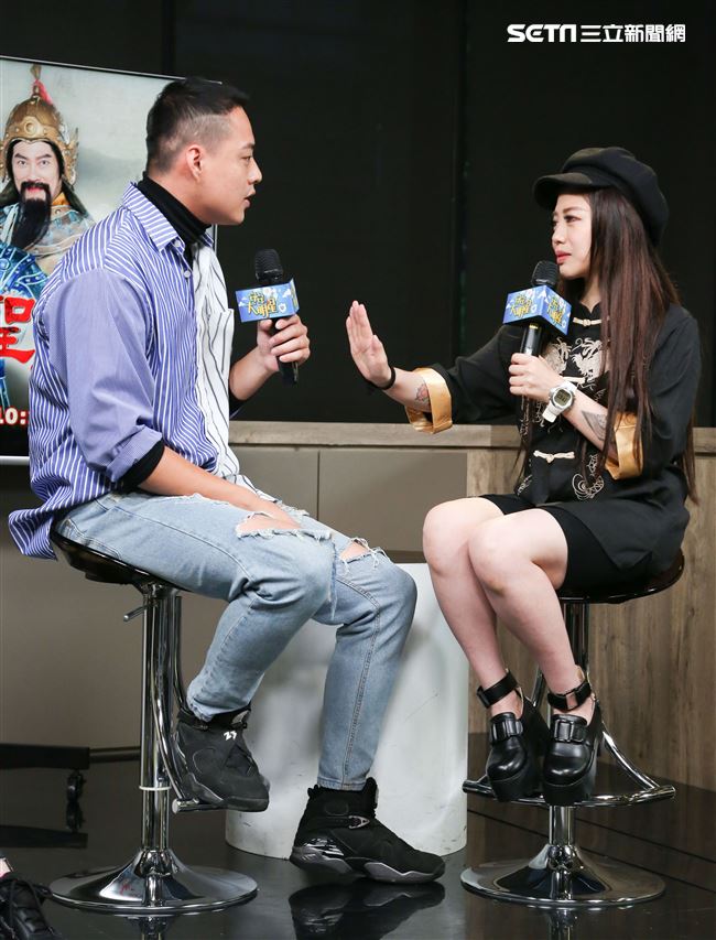 聖王公傳奇安安大明星。（記者林士傑/攝影）